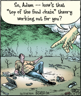More like bottom of the food chain!