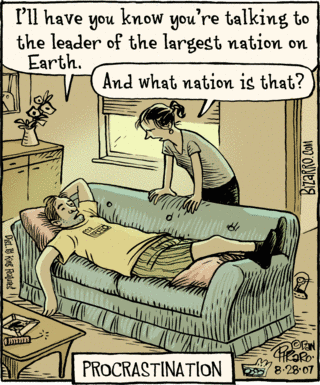 The nation of procrasti